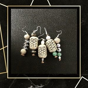 5 for 1 beaded earrings.